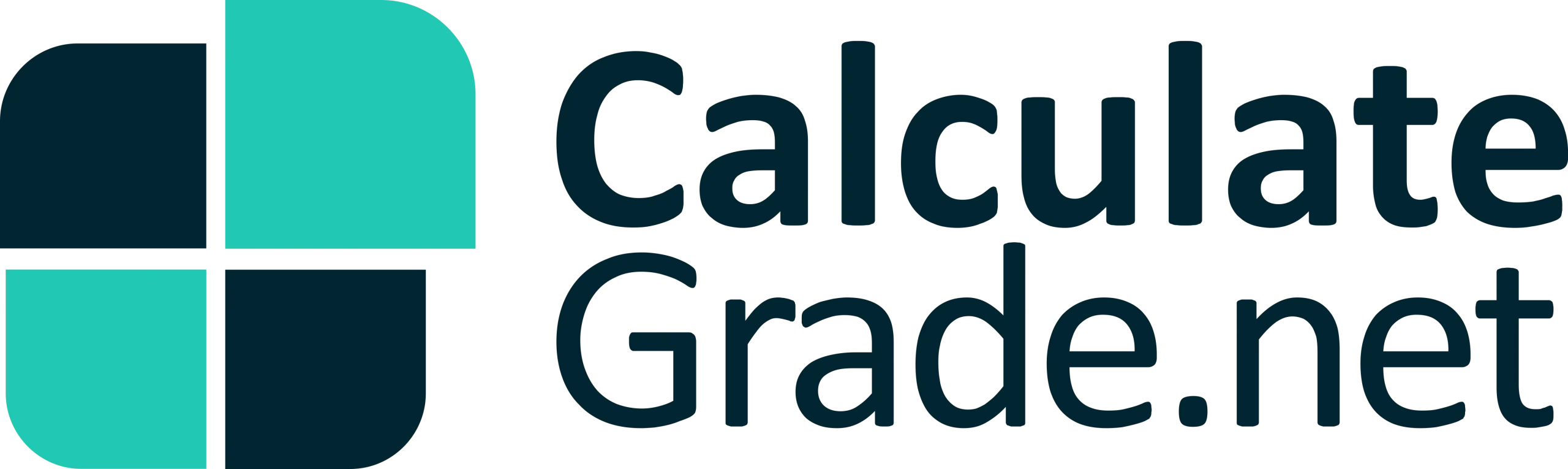 calculate grade logo